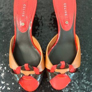 Celine Kitten Heel Sandal size 38